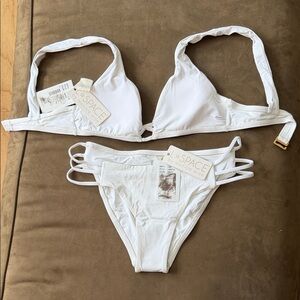 L*Space White Bikini Set